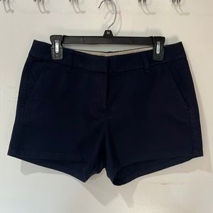 NWT J. Crew Navy Women's Shorts Size 4 !!
